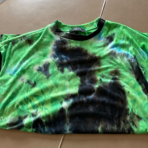 Dressed in LALA Pants - Green and black tie dye play suit by dressed in lala. Size XL